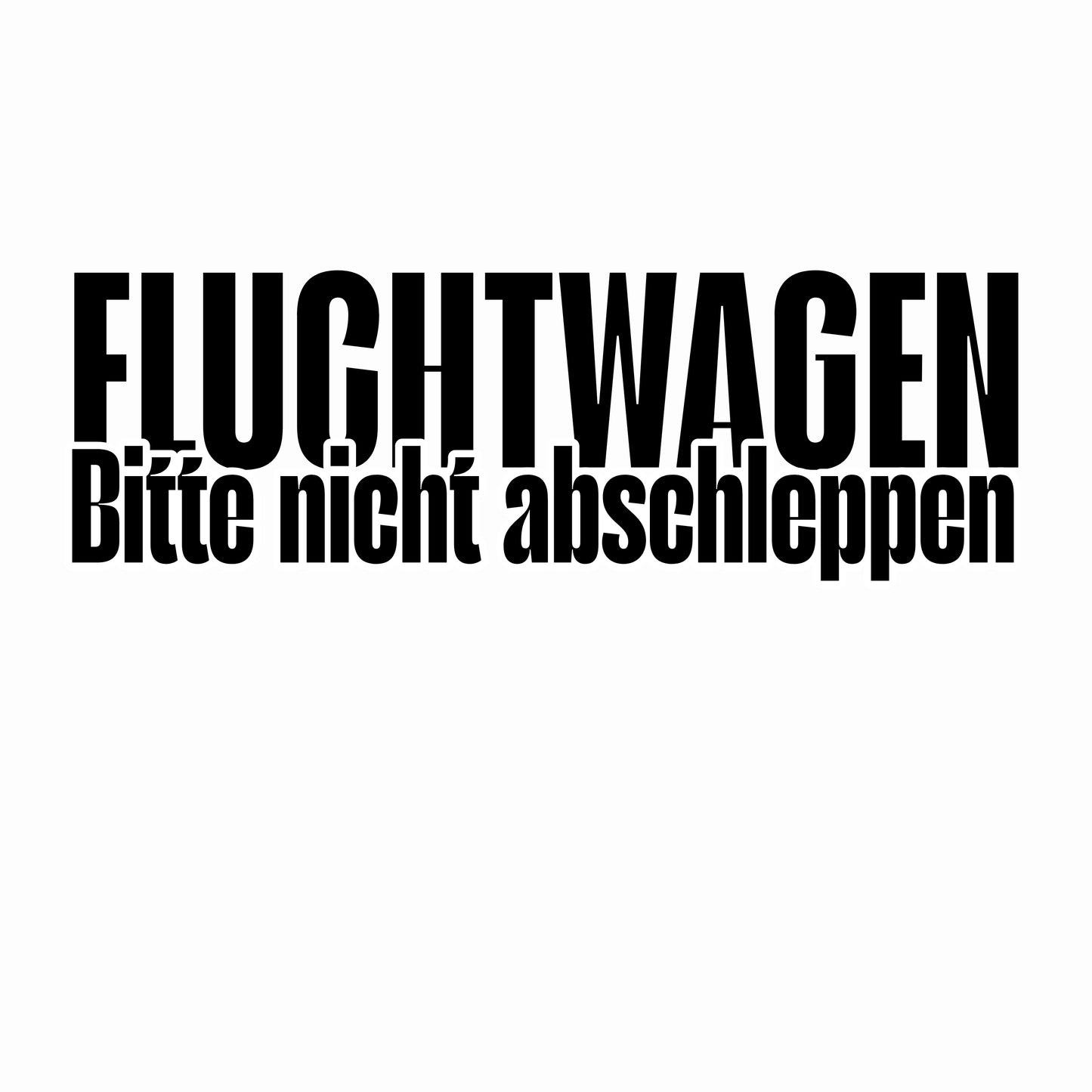 Fluchtwagen | Sticker