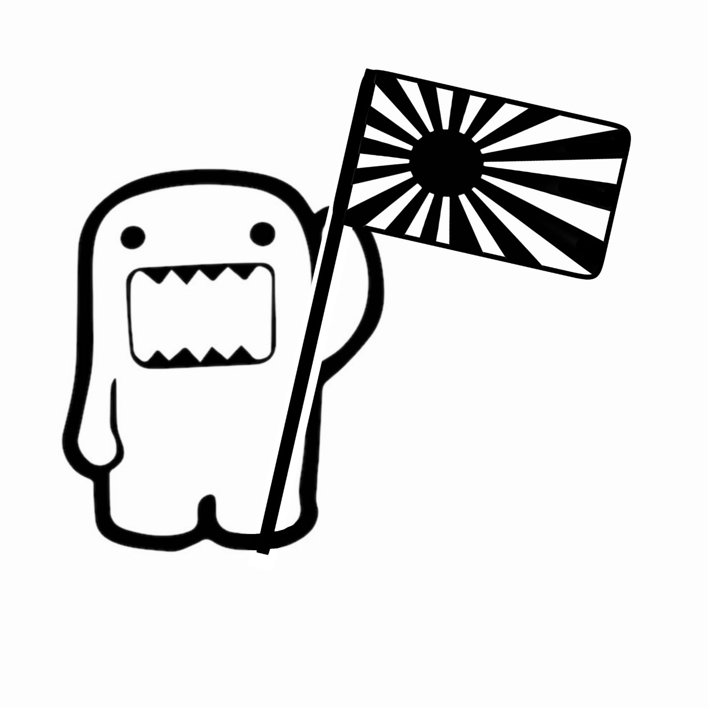 Rising Sun Dōmo-kun | Sticker