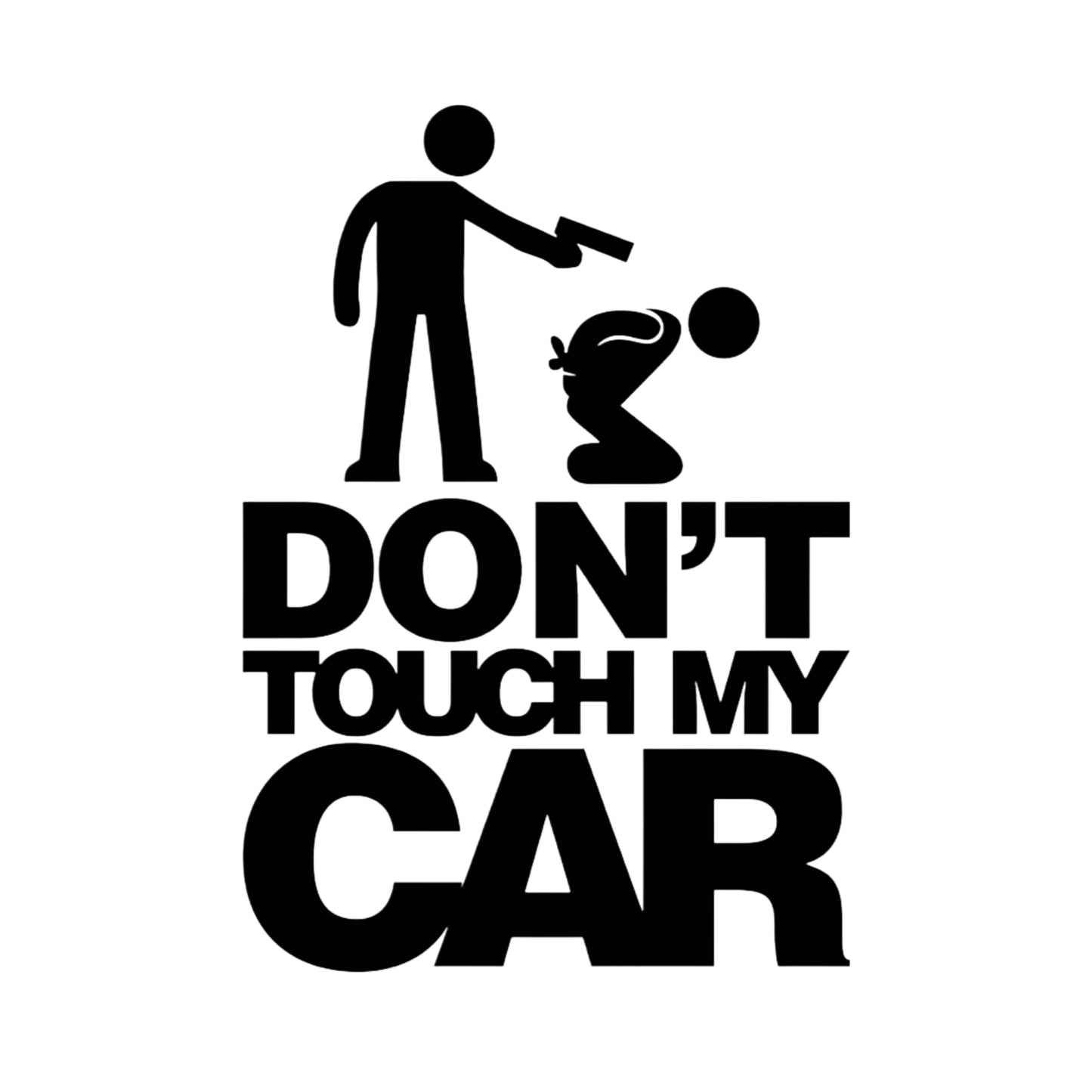 Don´t touch my car | Sticker