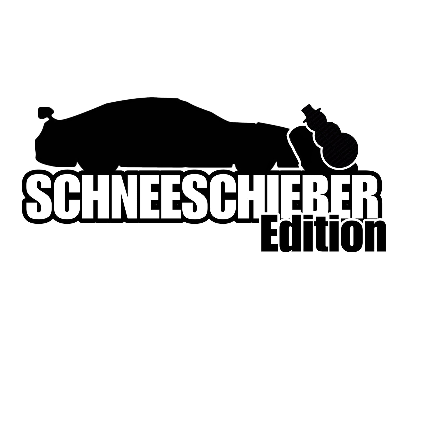 Schneeschieber Edition | Sticker