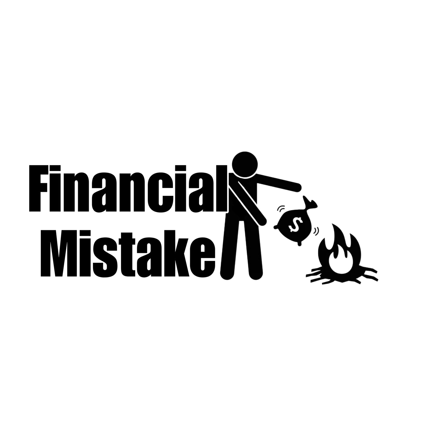 Financial Mistake | Sticker