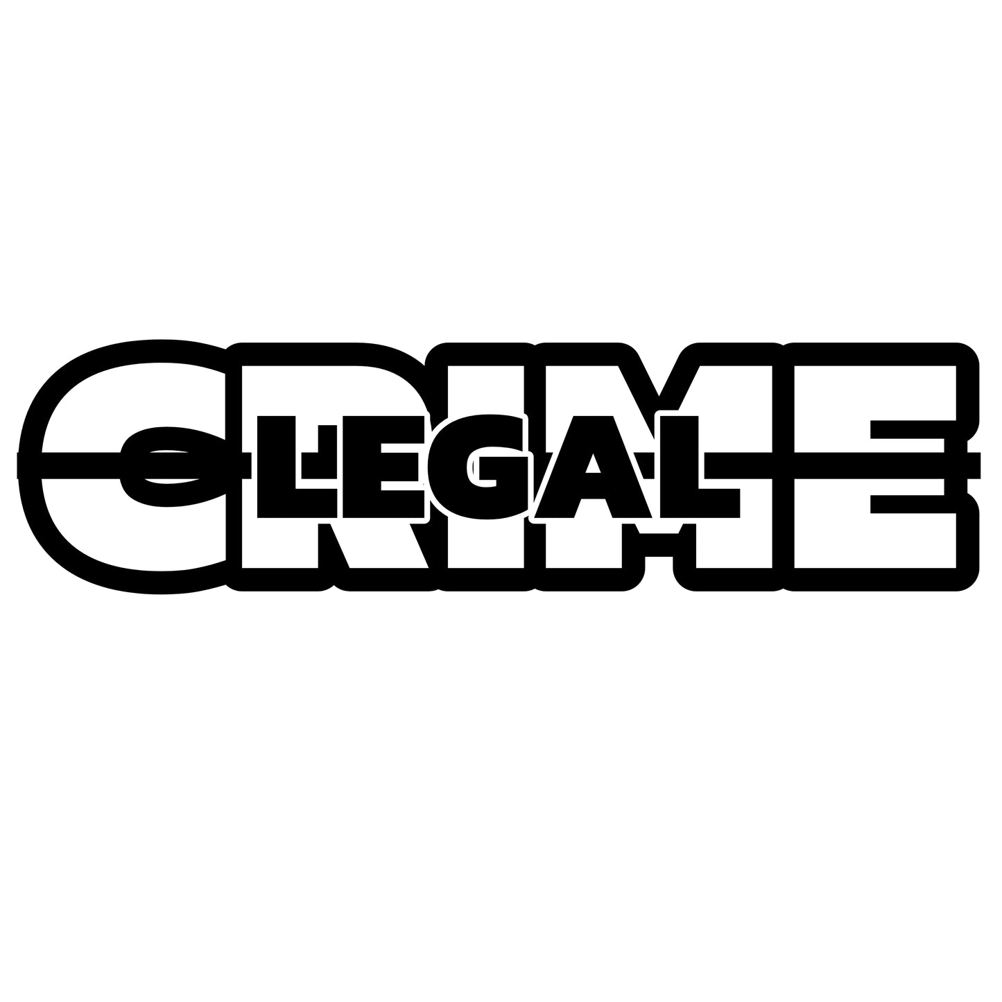 Crime-Legal | Sticker